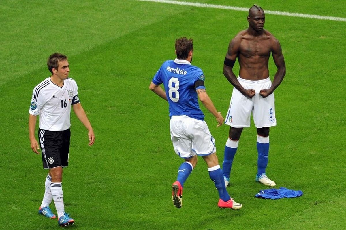 Balotelli từng là tiền đạo tiềm năng bậc nhất Châu Âu