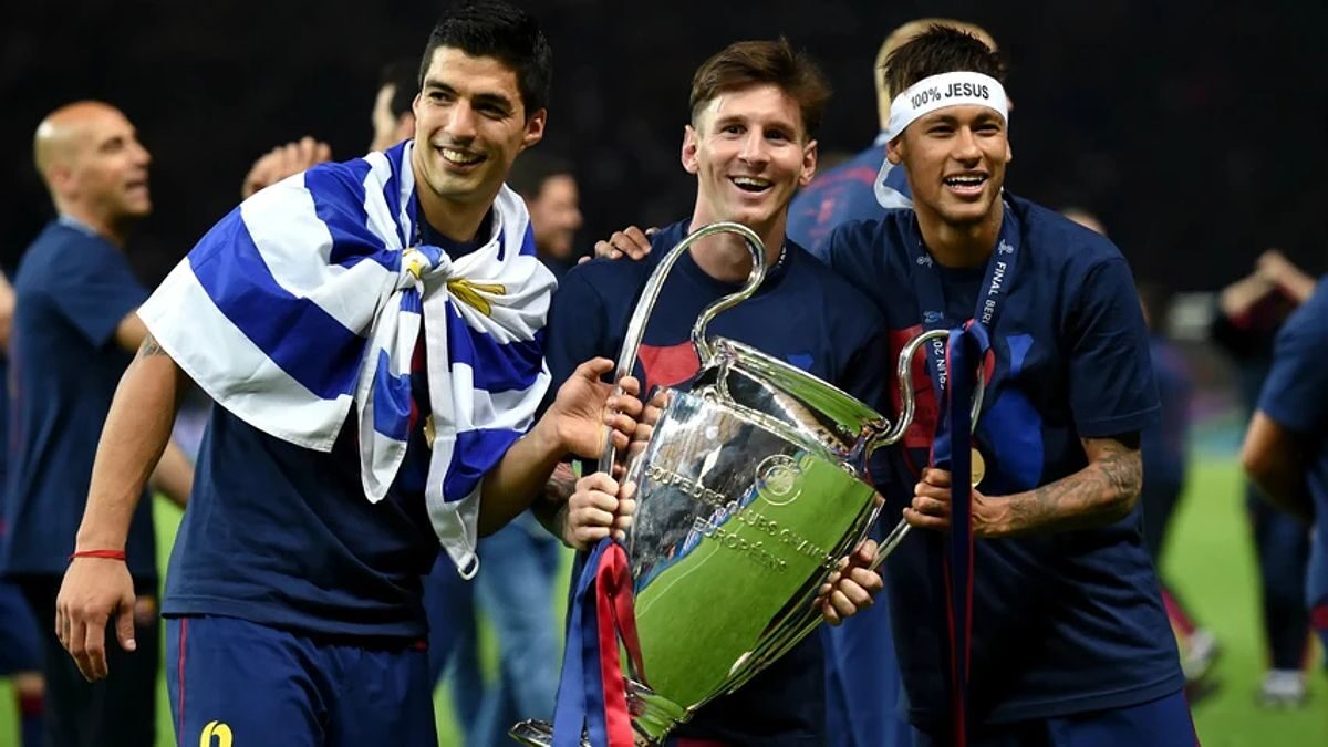 Bộ ba Suarez - Messi - Neymar