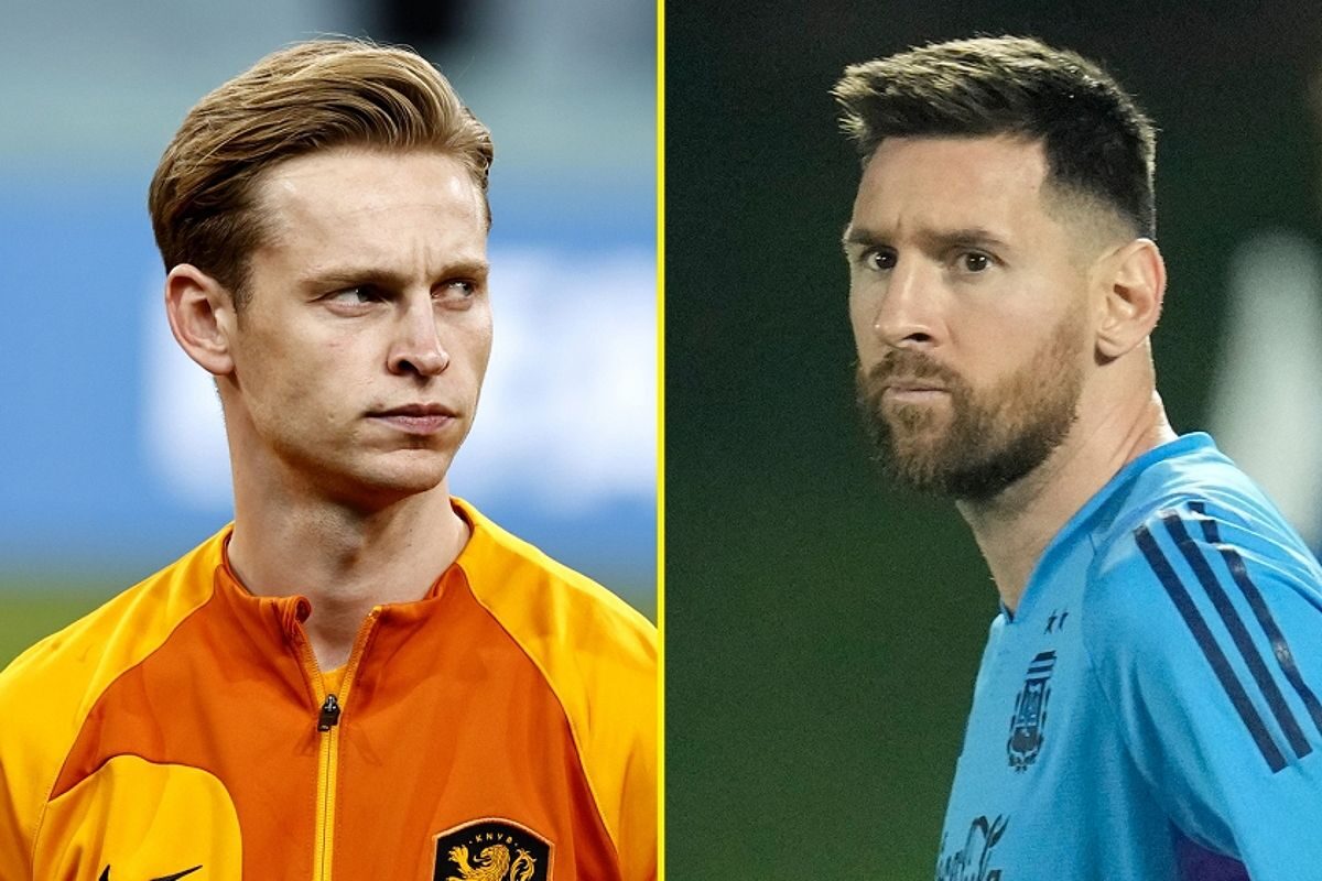 De Jong giương cờ trắng trước Messi tại World Cup 2022