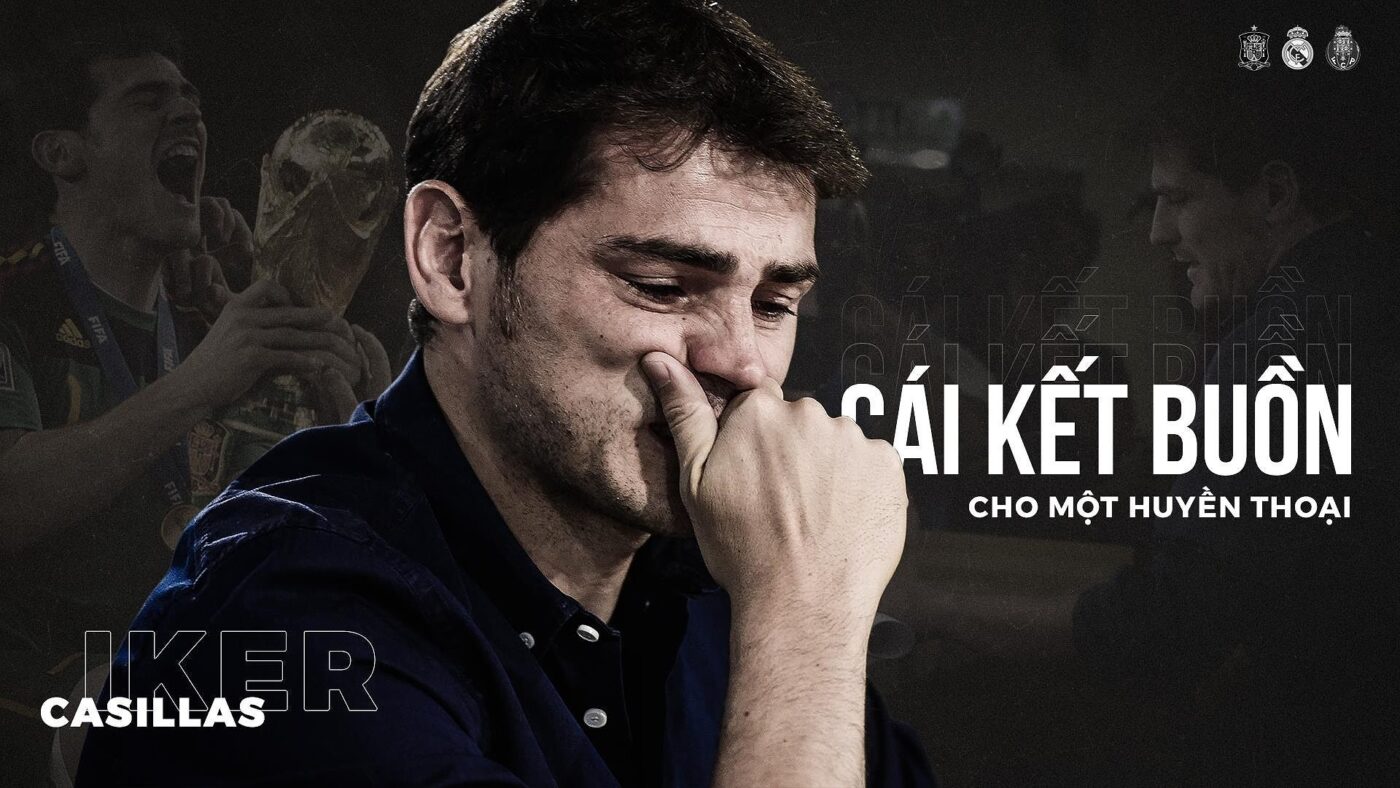 Huyền thoại Casillas ra đi trong nước mắt