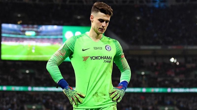 Kepa Arrizabalaga trong màu áo Athletic Bilbao