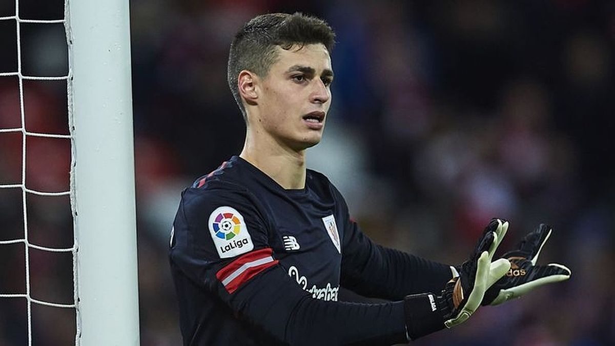Kepa Arrizabalaga trong một trận đấu