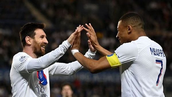Kylian Mbappé và Lionel Messi đã trải qua hai mùa giải cùng nhau tại PSG