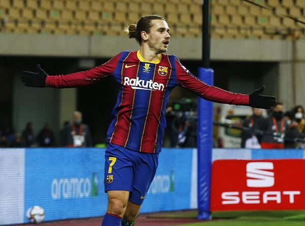 Messi đánh nguội bị thẻ đỏ, Barca thua nghẹt thở ở trận tranh Siêu cúp Tây Ban Nha - Ảnh 3.