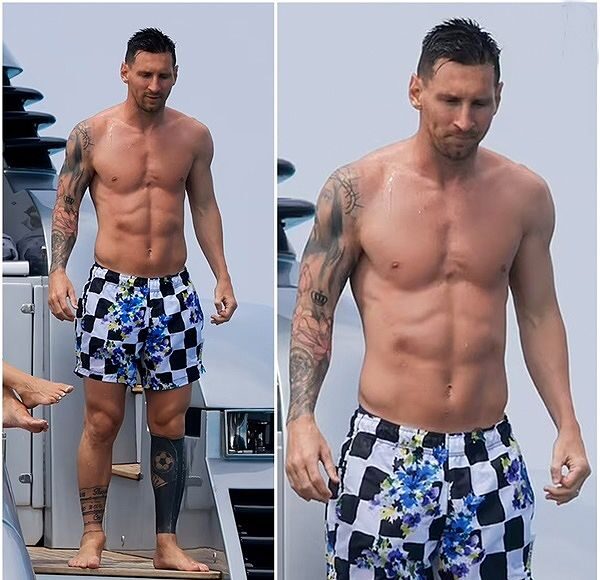 Messi tập yoga
