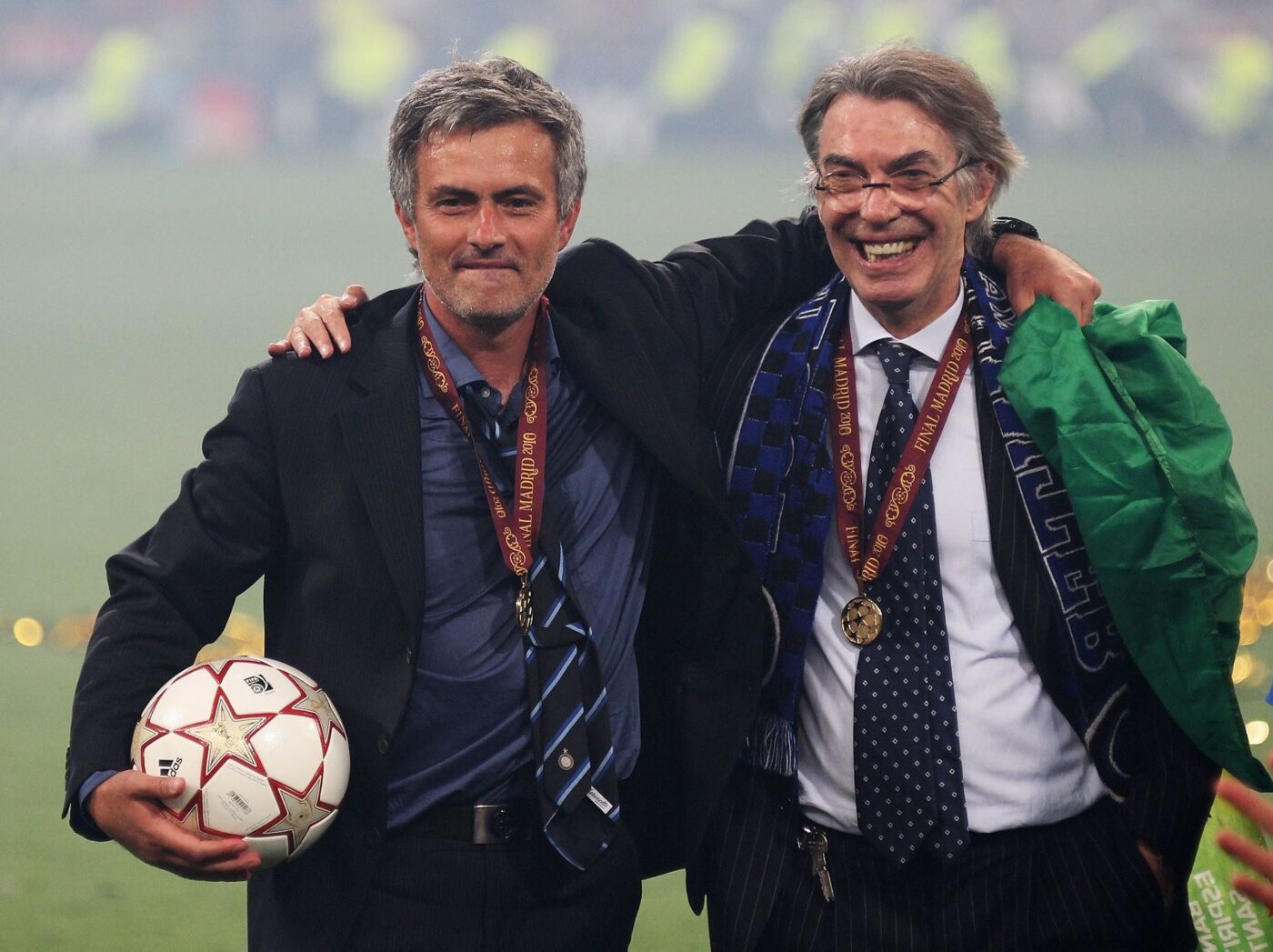 Mourinho và niềm vui chiến thắng cùng Inter Milan