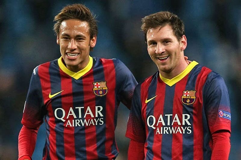 Neymar và Messi