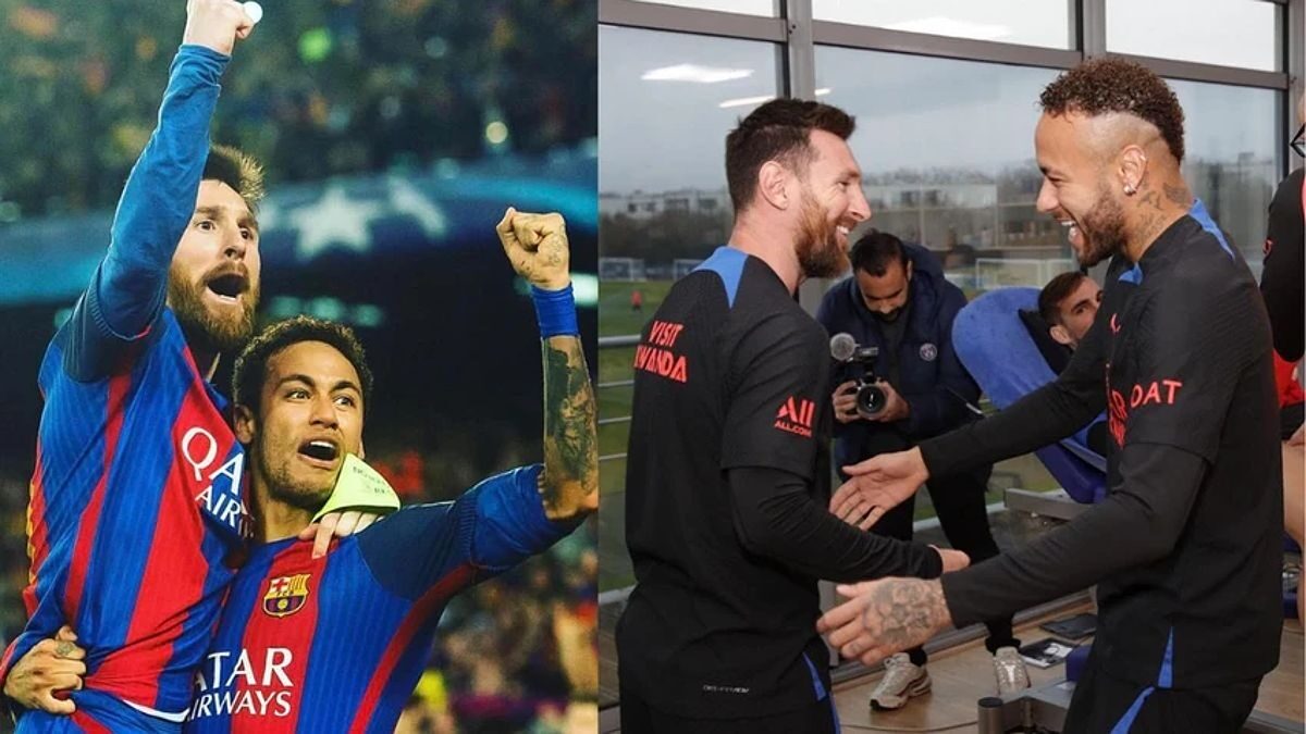 Neymar và Messi cùng nhau thi đấu