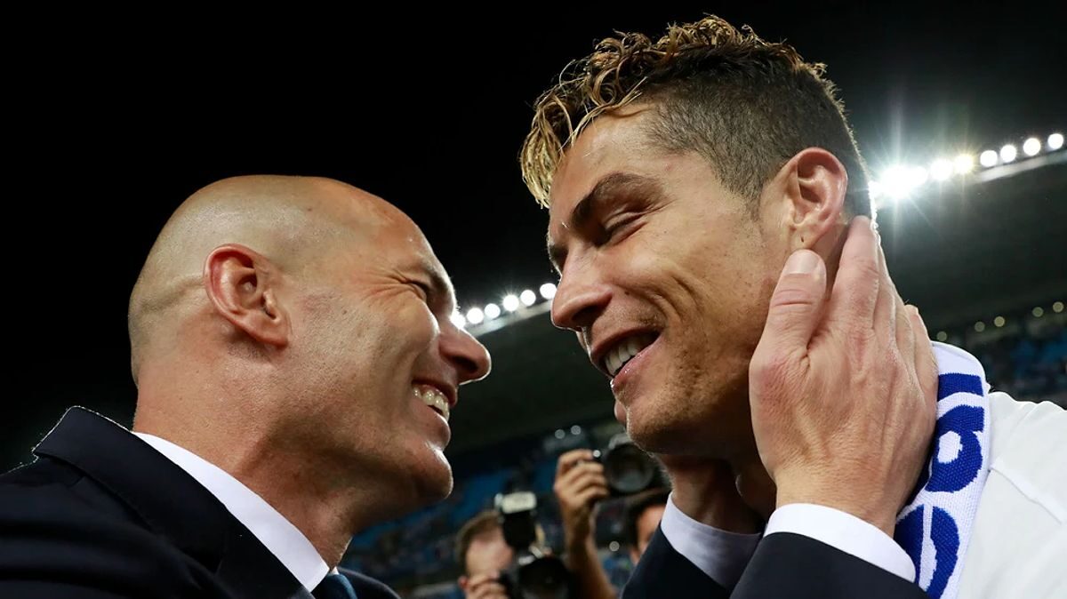 Ronaldo luôn thể hiện sự nghiêm túc trong tập luyện