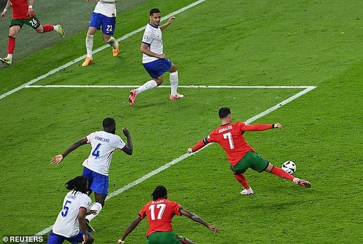 Ronaldo thất vọng sau trận đấu Euro 2024