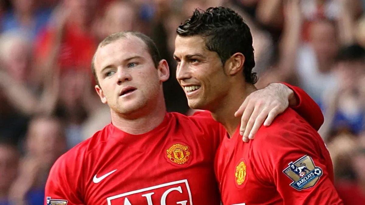 Rooney và Ronaldo có 5 mùa giải thi đấu thăng hoa cùng nhau tại Manchester United.